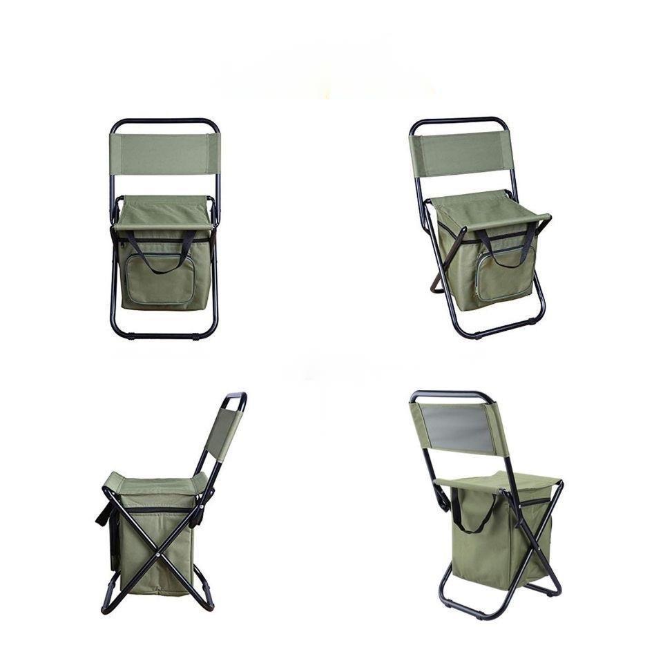 Portable Outdoor Folding Three-in-One Casual Camping Fishing Chair_voghion.com