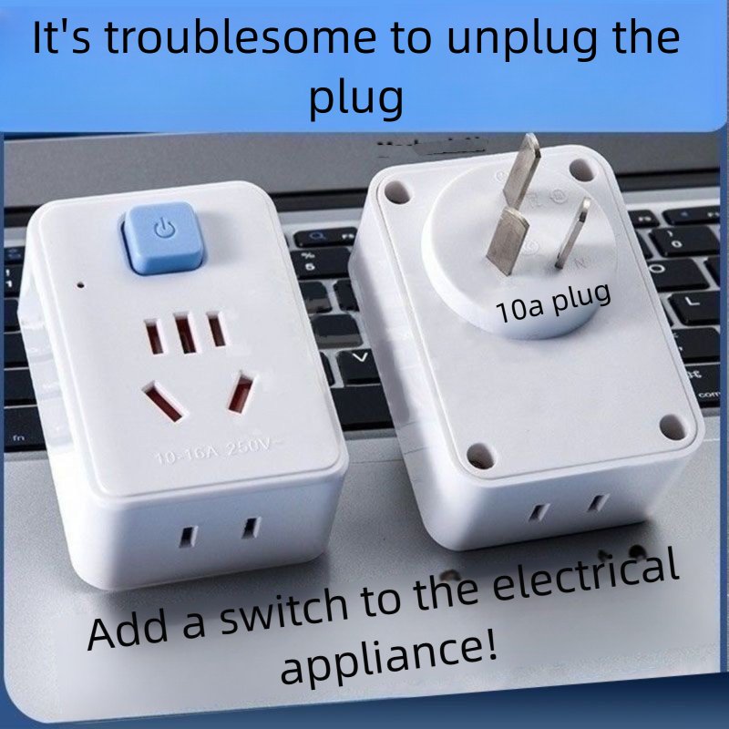 4000W Pure Copper Switch Socket Plug High Power Air Conditioner 10 Household 16 Multi-Function Converter_voghion.com