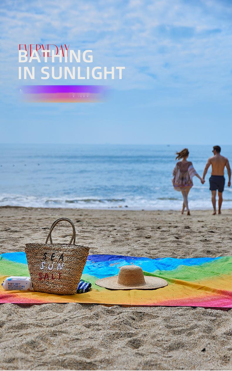 Bohemian Beach Moisture-Proof Outdoor Cushion Picnic Tent Camping Mat_voghion.com