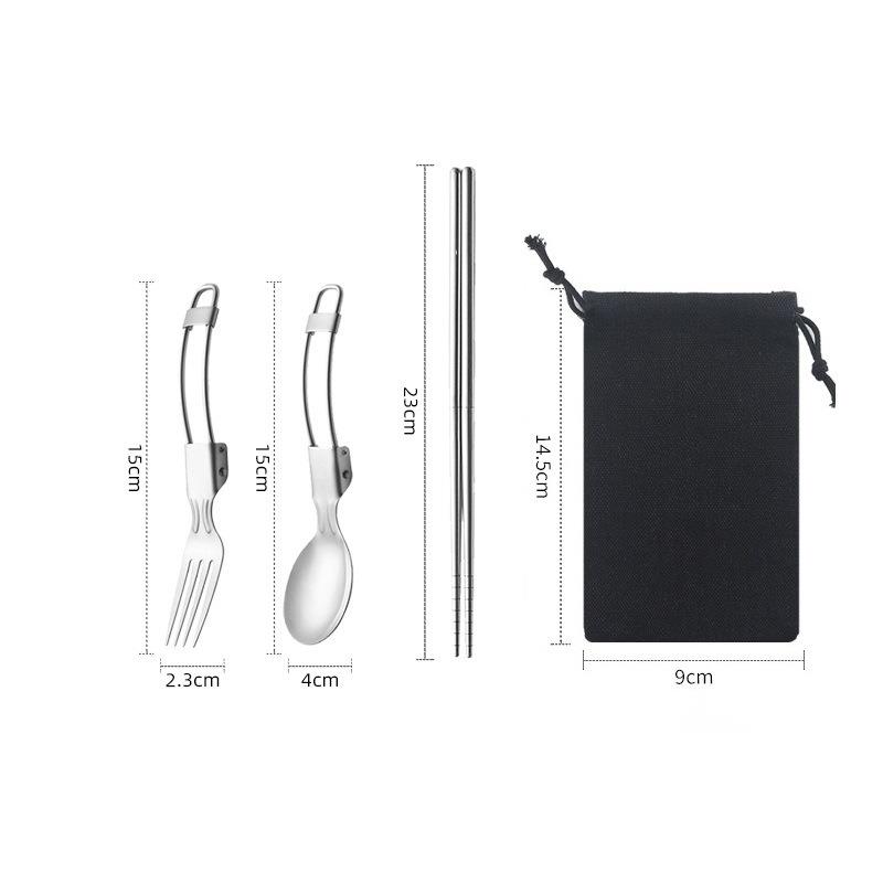 Outdoor Lunch Box Camping Cooking Artifact Old-fashioned Aluminum Alloy Heatable Tableware Picnic Individual Portable_voghion.com