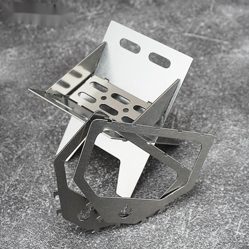 Titanium Alloy Foldable Portable Mini Fire Stove_voghion.com