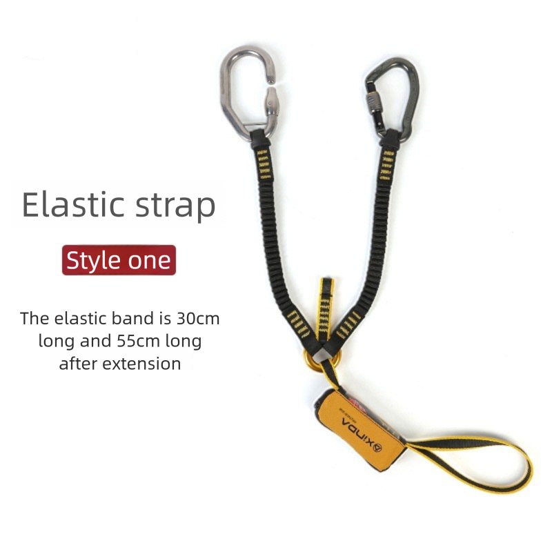 Scala volante per esterni, sacco elastico con coda di mucca, corda di protezione per arrampicata su roccia, cintura di sicurezza anticaduta_voghion.com