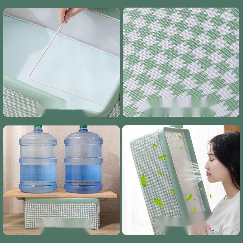 Home Wardrobe Layered Organizer Box For Clothes Pants Oxford Fabric Foldable Storage Basket Magic Tool_voghion.com