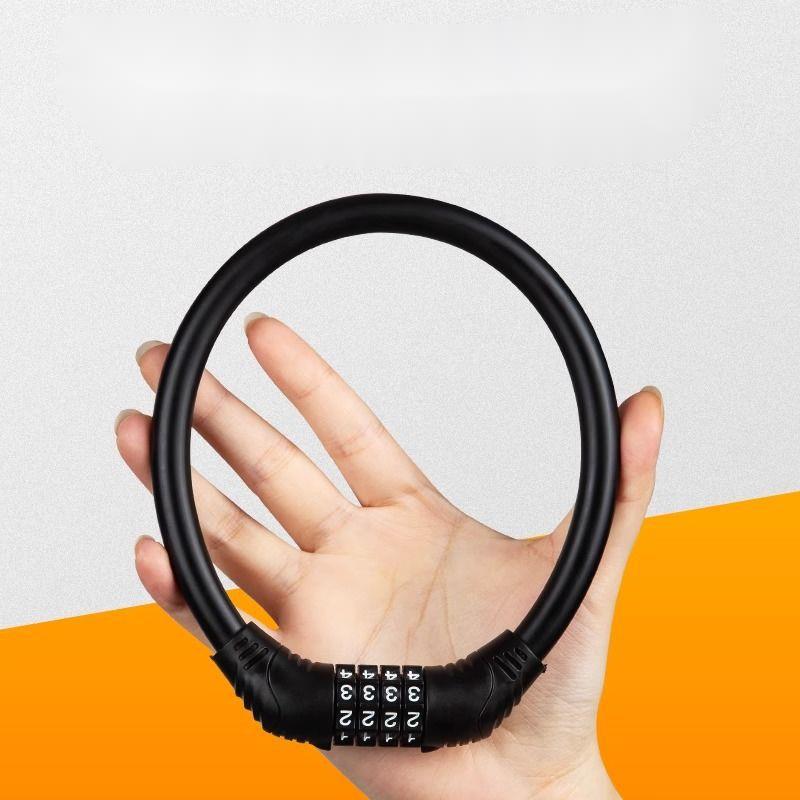 Mountain Anti-theft Motorcycle Bike Electric Bicycle Password Leather Ring Lock Collection_voghion.com